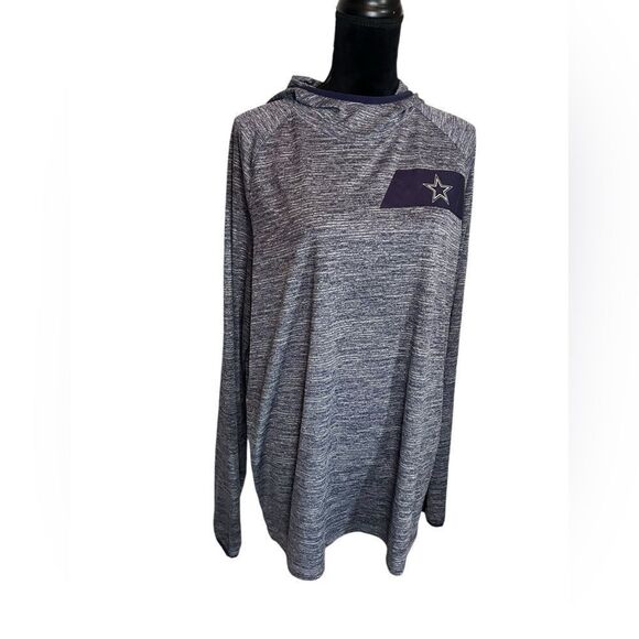 DALLAS COWBOYS AUTHENTIC NFL FOOTBALL LOGO HOODIE MENS SIZE XL - Picture 5 of 11